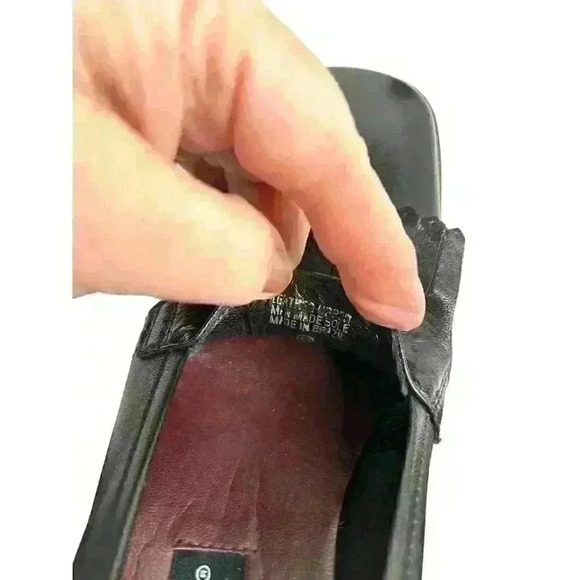 COPY - Etienne Aigner 70s Style Tasseled Fringed Slid-on Loafer Size 8.5 N Vint… - Picture 8 of 13